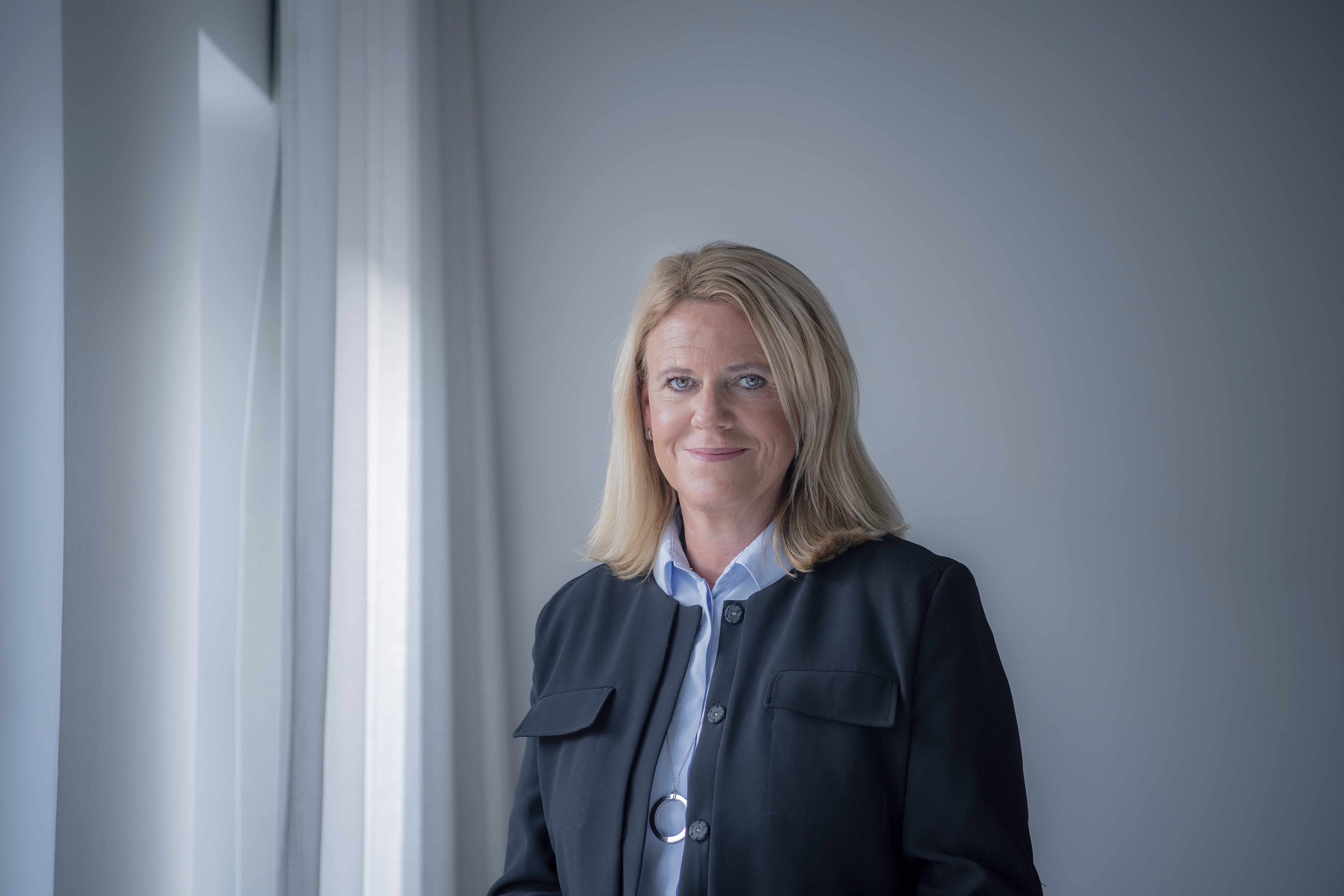 Bild på Vårdföretagarnas förbundsdirektör Antje Dedering