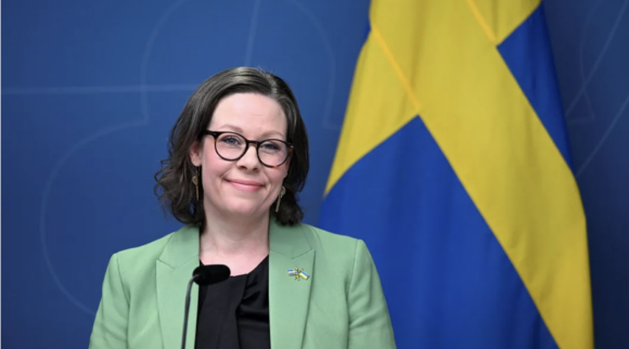 Migrationsministern Maria Malmer Stenergard