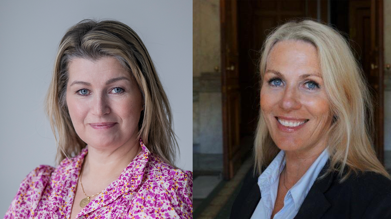 Maria Elinder, Almega och Helena Anderberg, HRM Affärsutveckling.