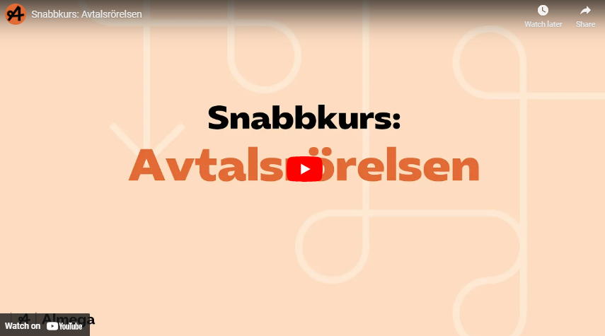 snabbkurs avtal25
