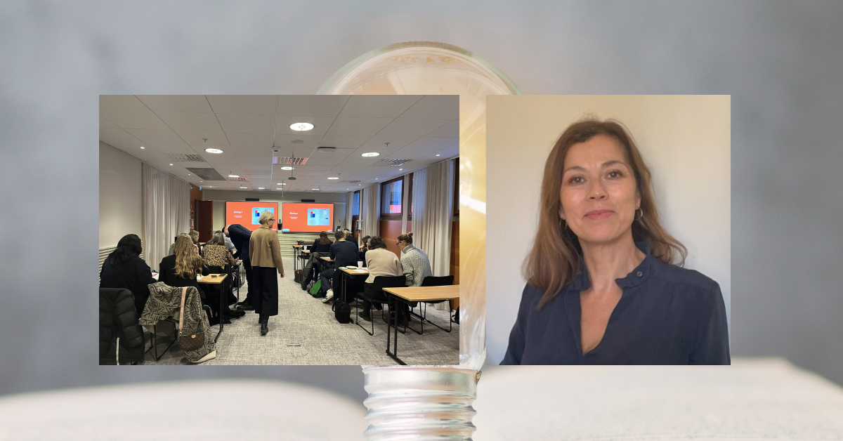 Kurs hos Almega, Amelie Sylvan frpn Lexicon kursdeltagare