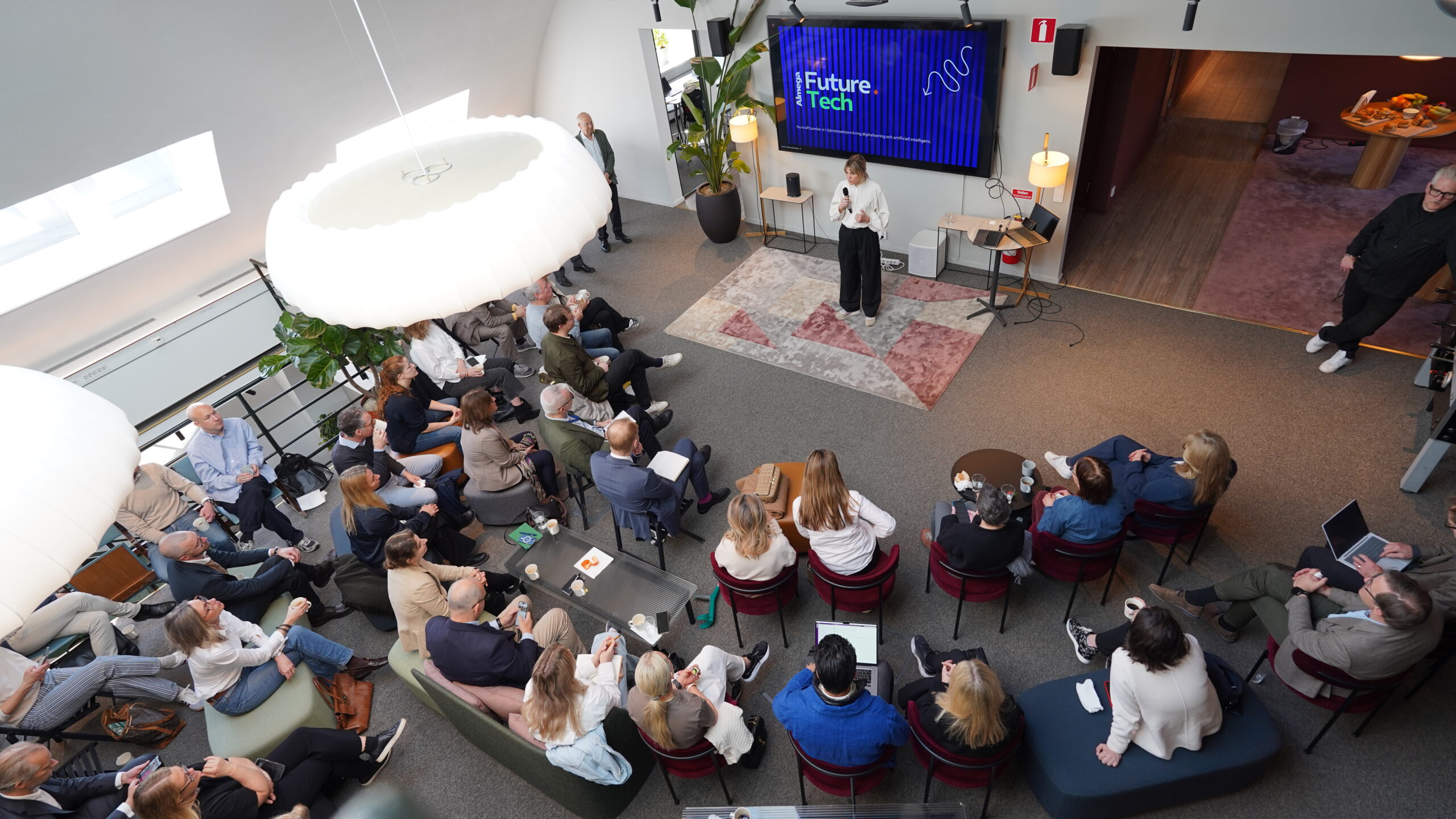 Almega Future tech premiärevent.