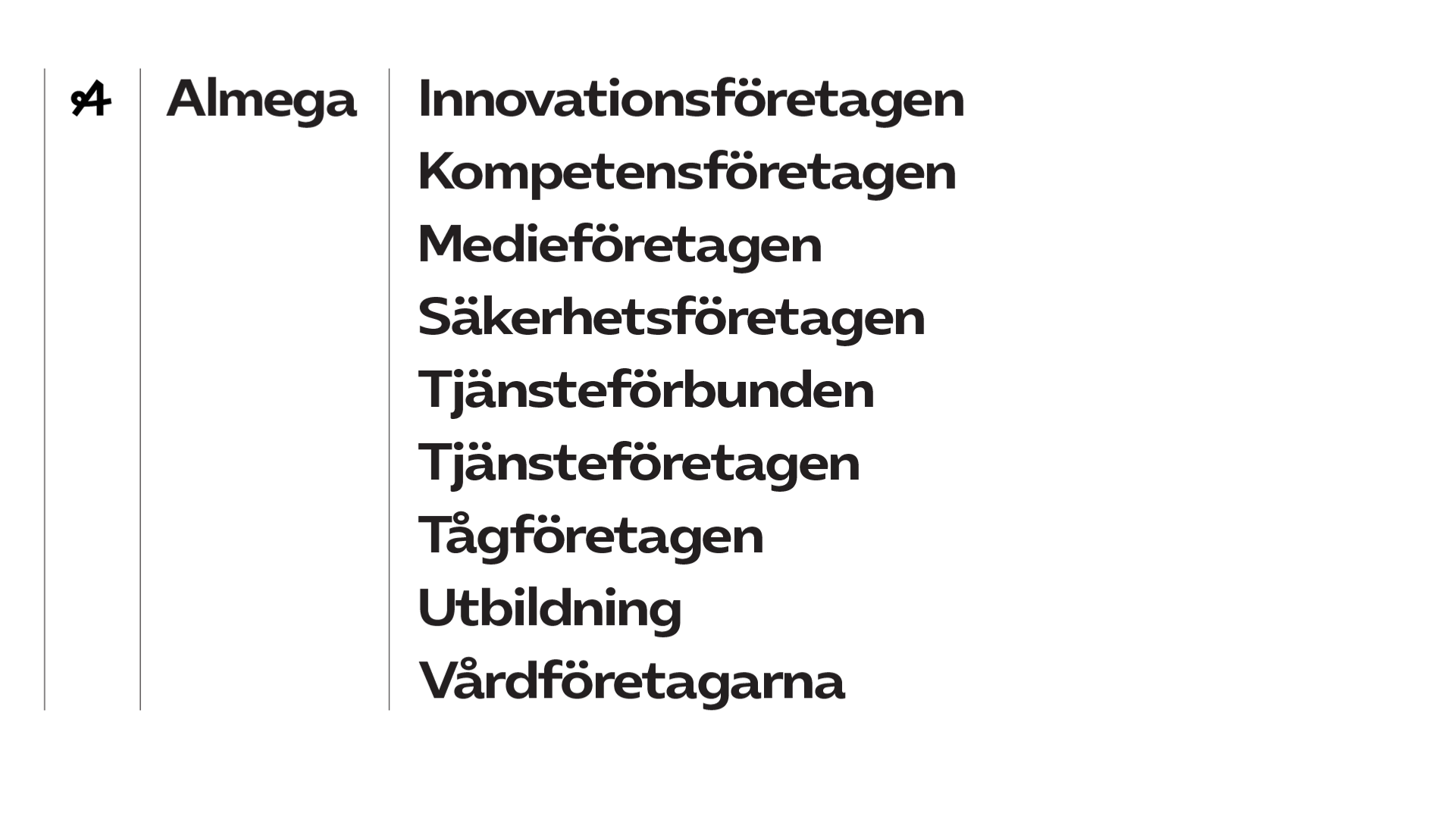 Bli medlem i Almega – tjänstesektorns ledande arbetsgivarorganisation