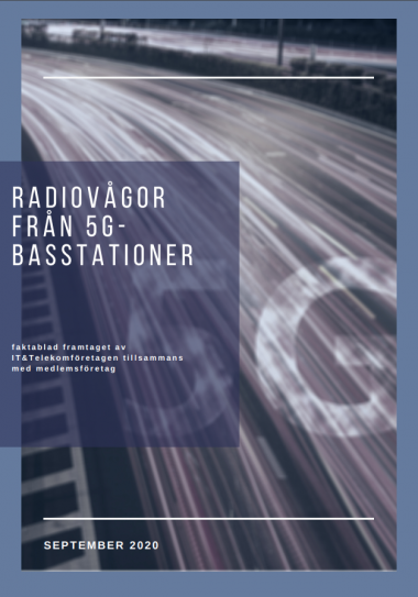 Framsida rapport: Radiovågor från 5G-basstationer