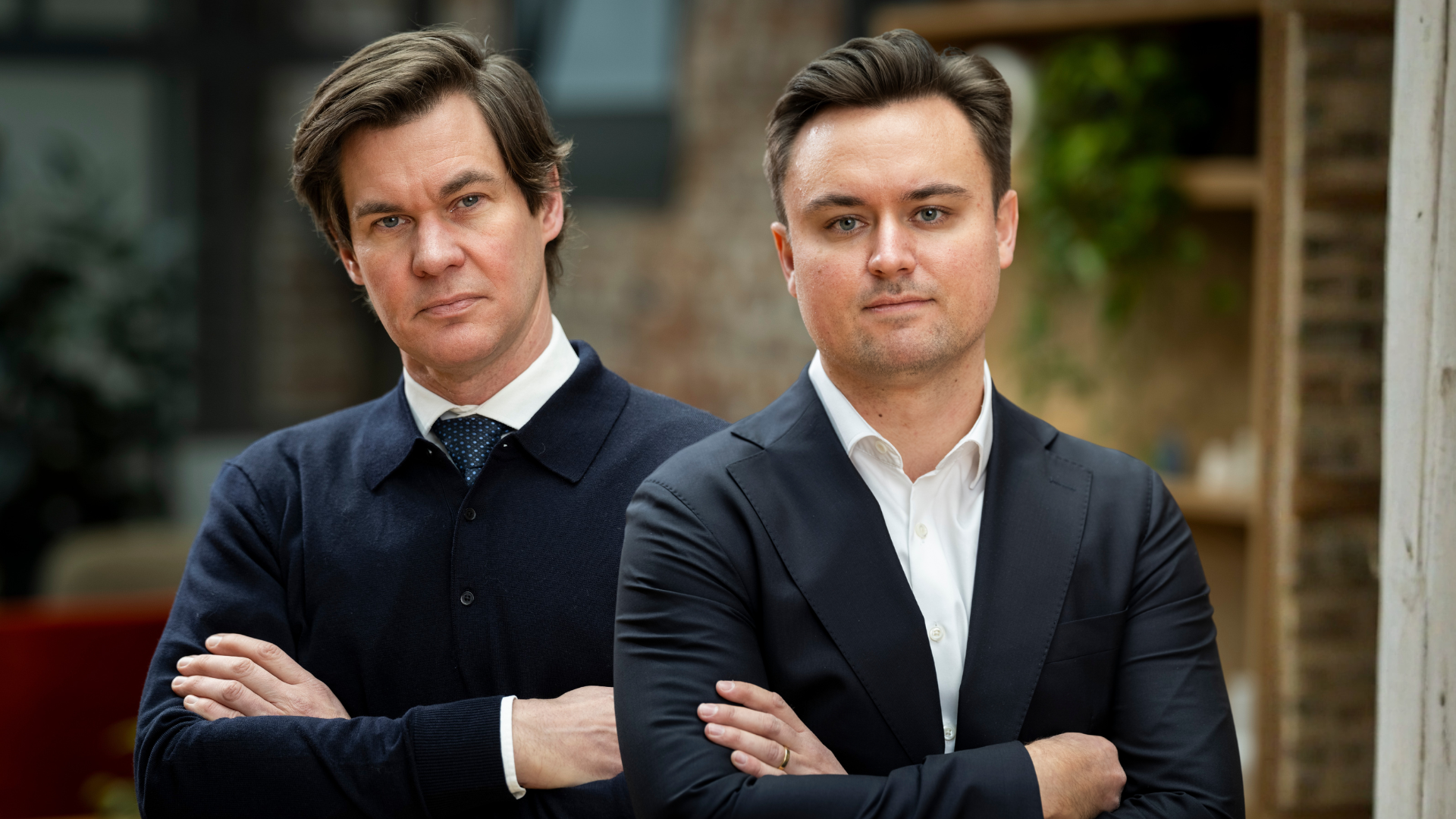 Gunnar Caperius och Christoffer Nilsson